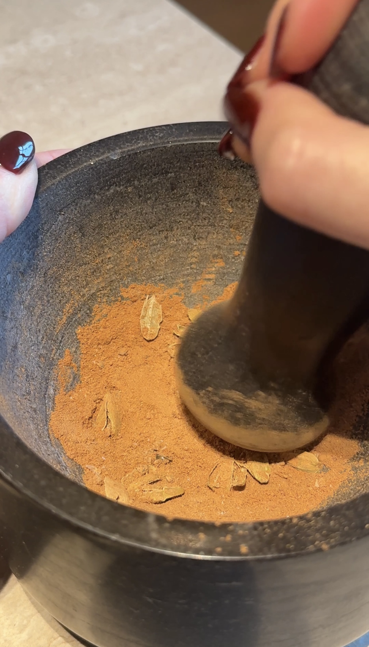 Chai banana bread ricetta step 1