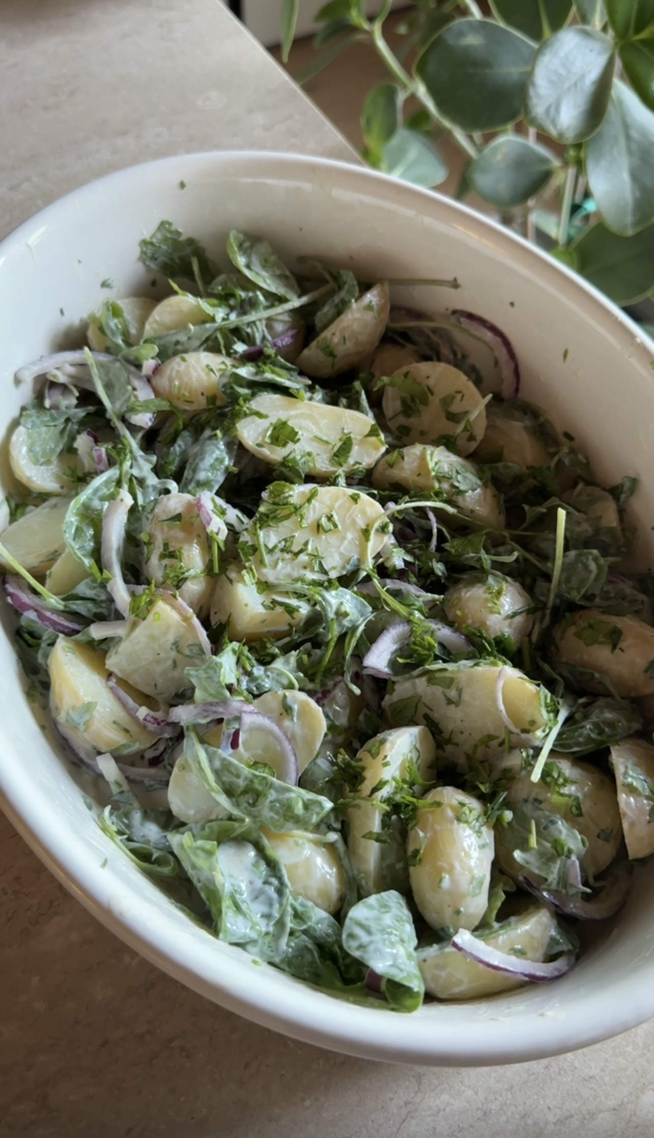 Insalata di patate alle erbe ricetta step 5