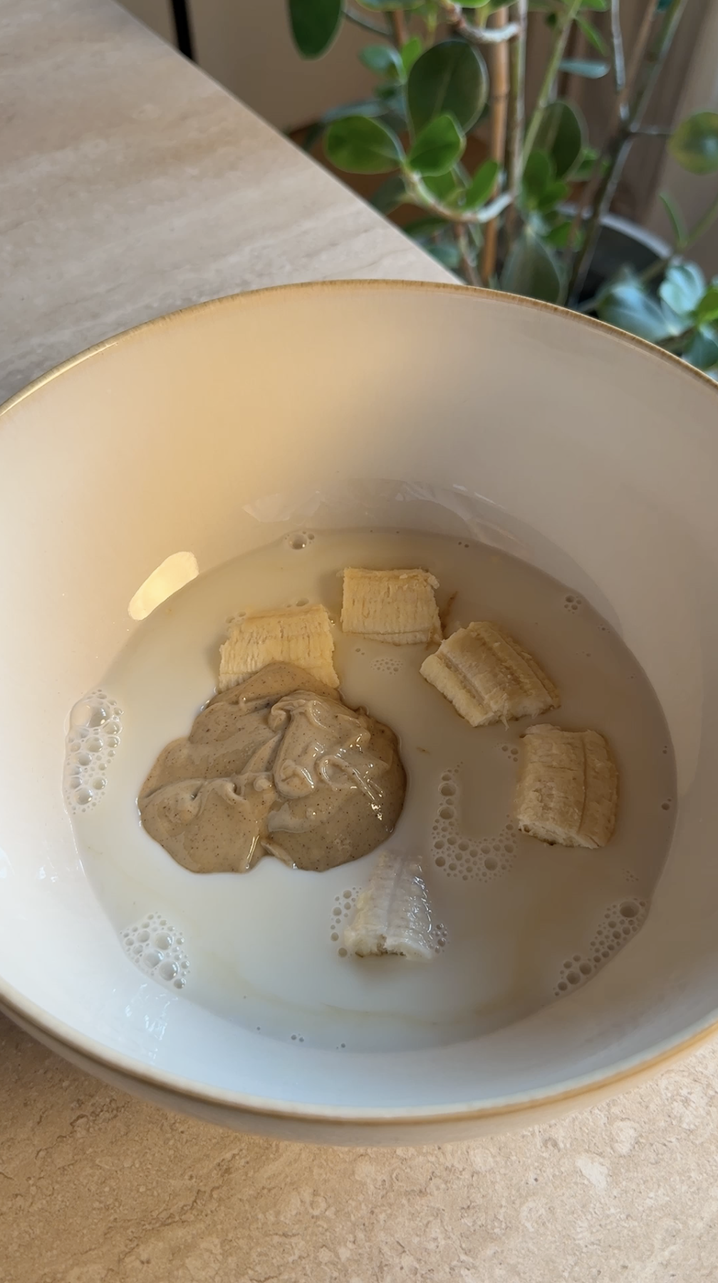 Pancake al banana bread ricetta step 1
