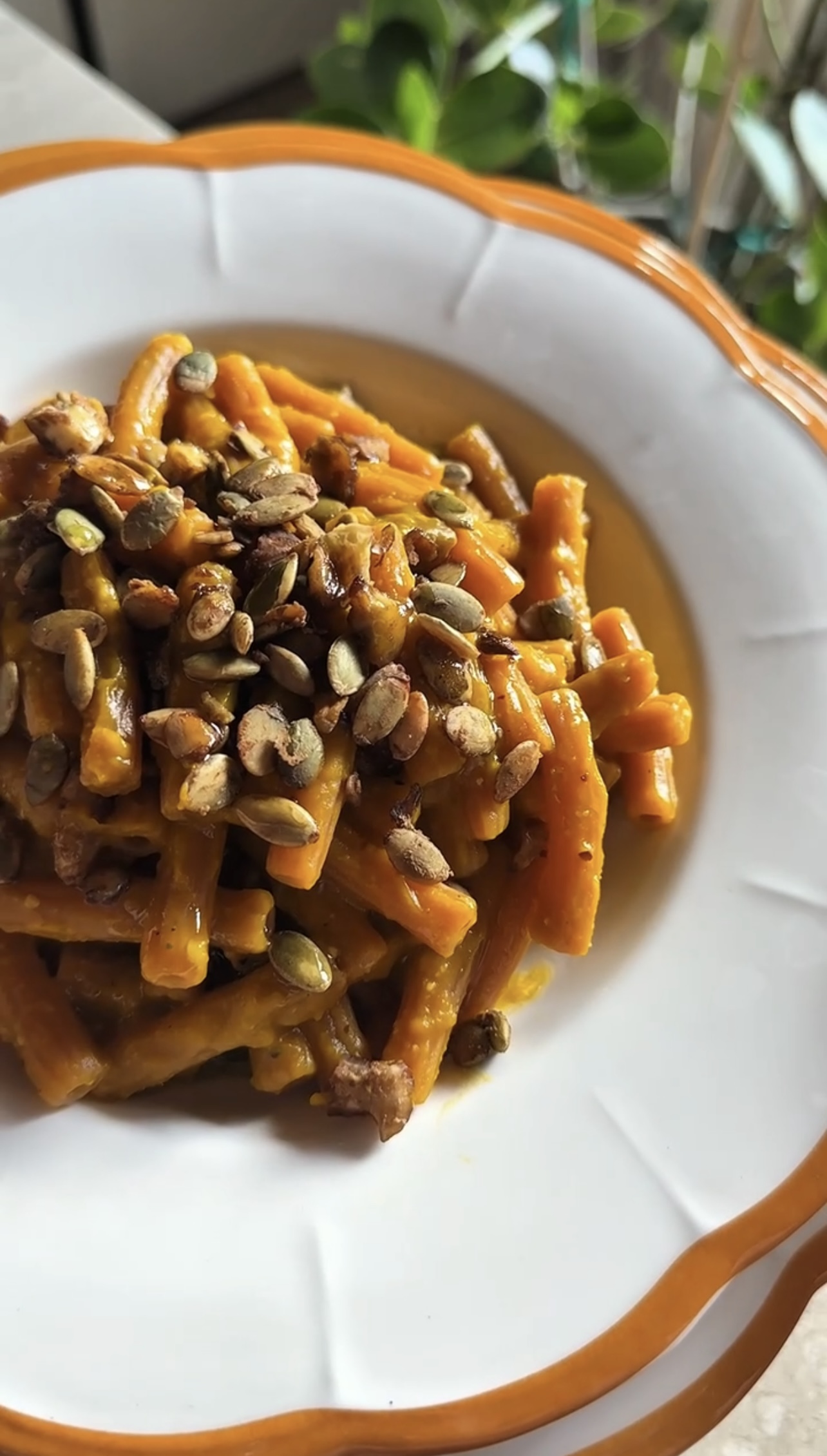 Sedanini zucca e castagne ricetta step 7