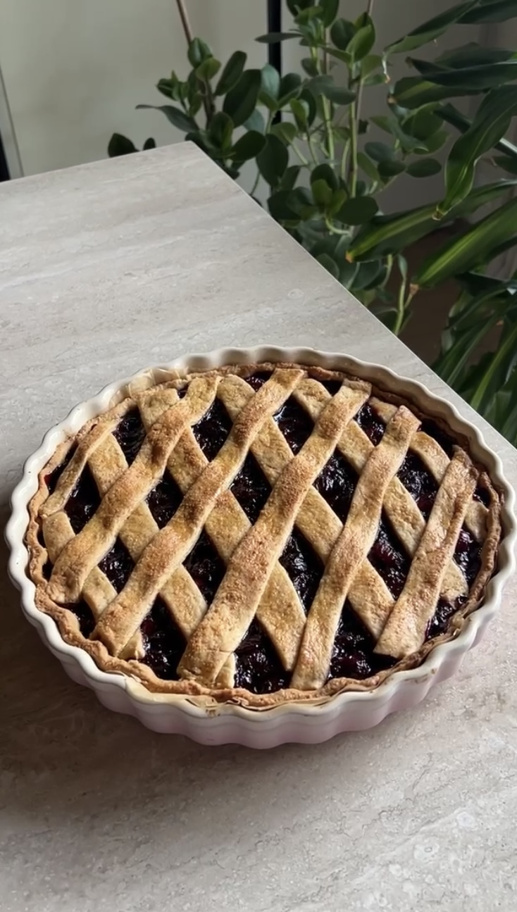 Cherry pie ricetta step 5