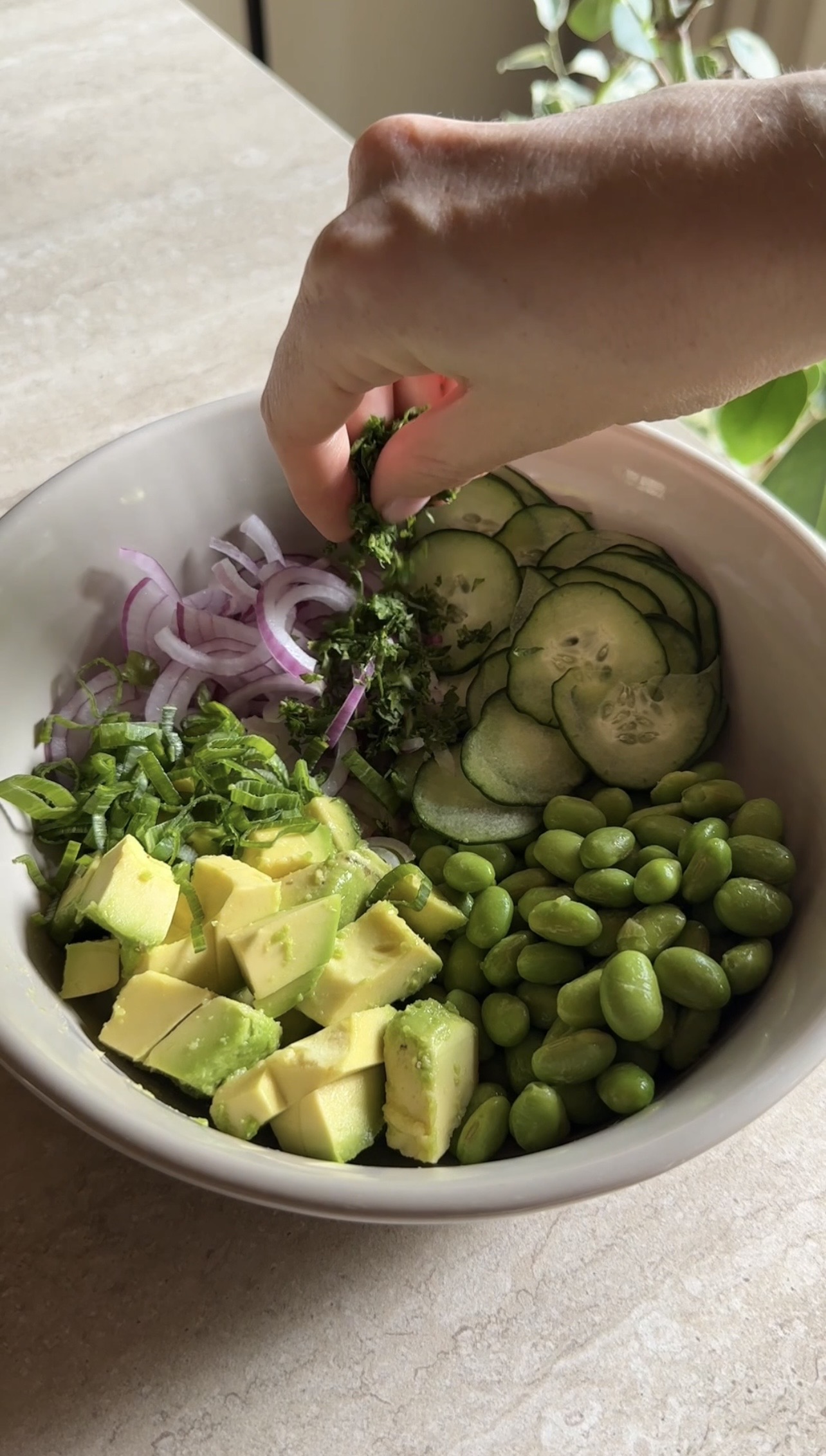 Insalata con riso croccante ricetta step 3