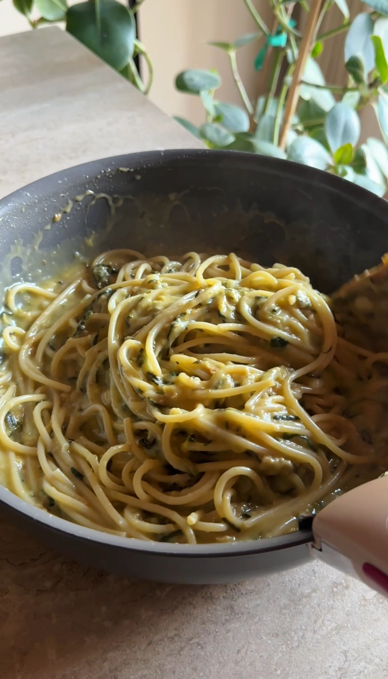 Spaghetti alla Nerano ricetta step 5