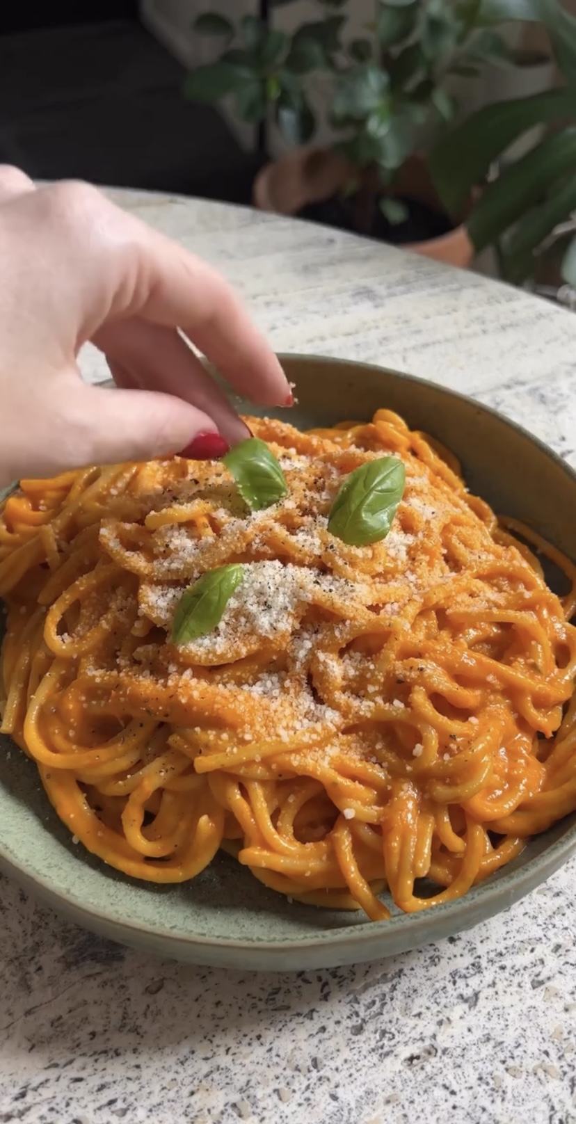 Spaghetti alla crema di peperoni ricetta step 4