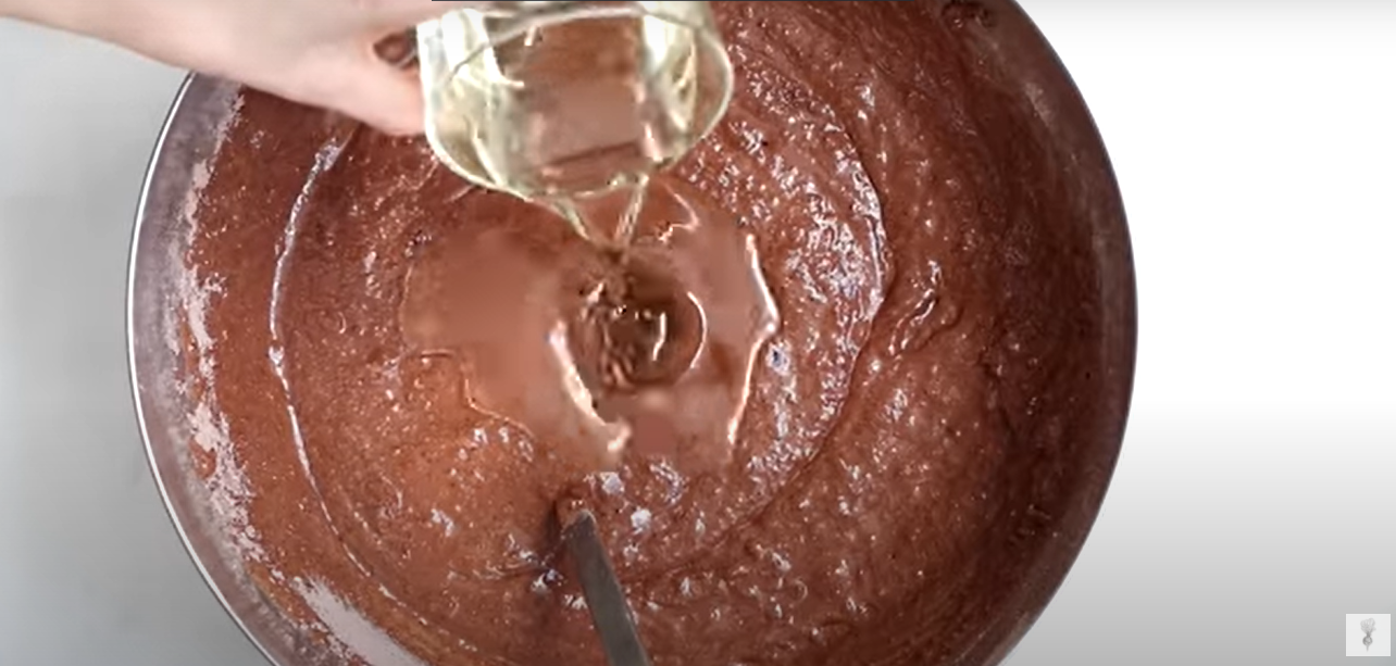 Torta doppio cioccolato e pere ricetta step 1