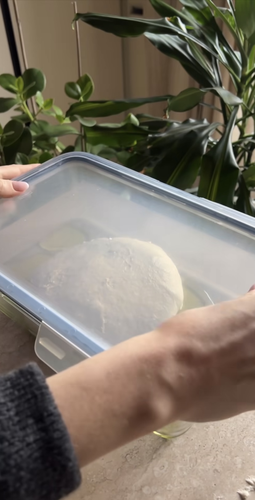 Focaccia pere e cannella ricetta step 3