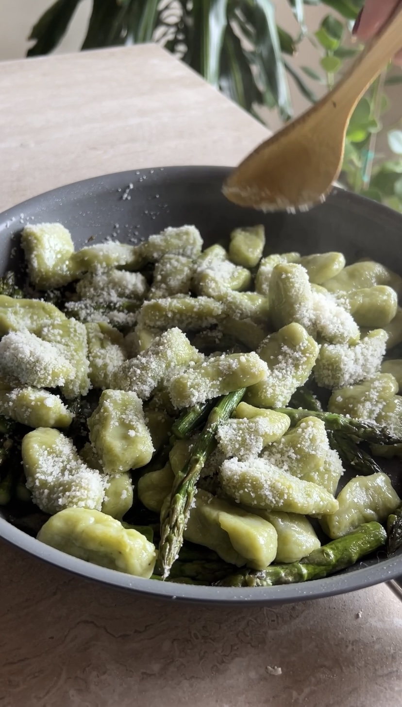 Gnocchi agli asparagi ricetta step 5