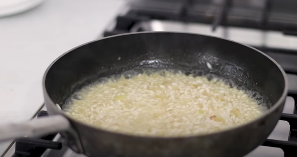 Risotto ai funghi ricetta step 1