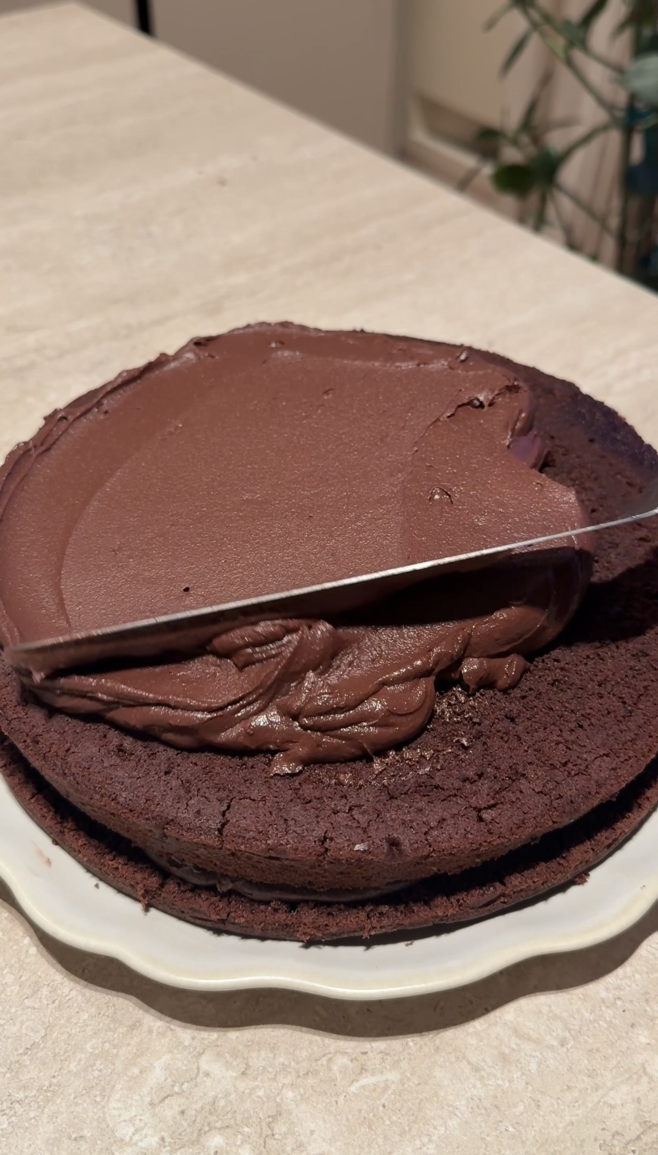 Torta brigadeiro ricetta step 4
