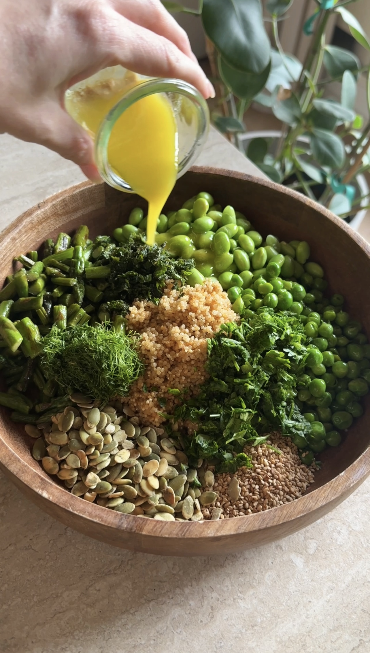 Spring quinoa salad ricetta step 5