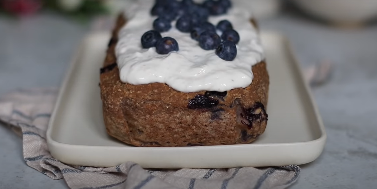 Plumcake con banane e mirtilli ricetta step 4