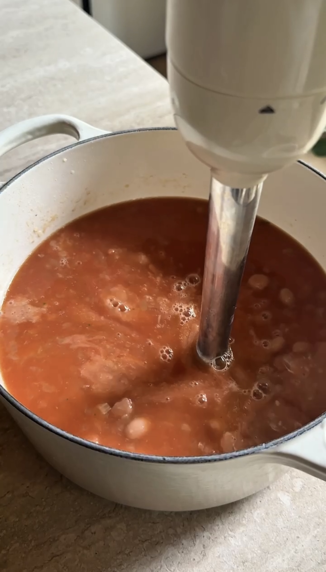 Zuppa di borlotti e farro ricetta step 4