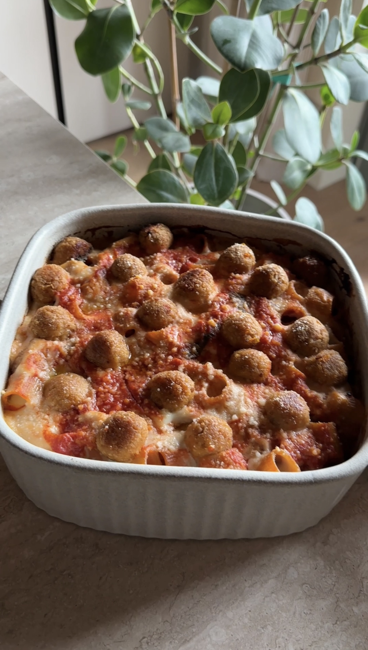 Pasta al forno con polpettine ricetta step 8