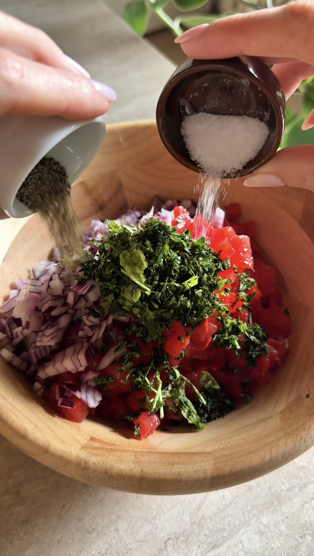 Tomato fritters ricetta step 2