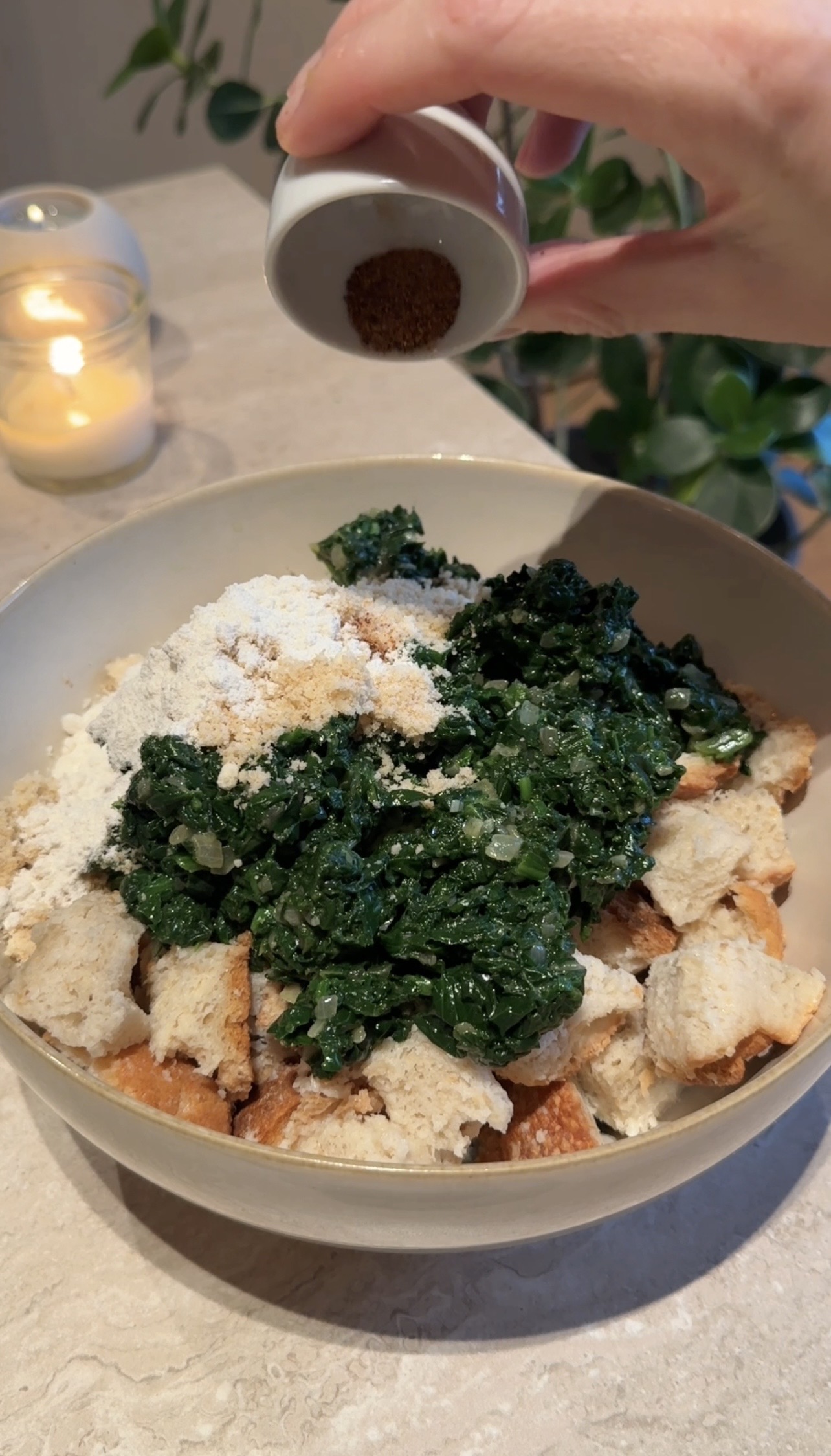 Canederli agli spinaci ricetta step 3