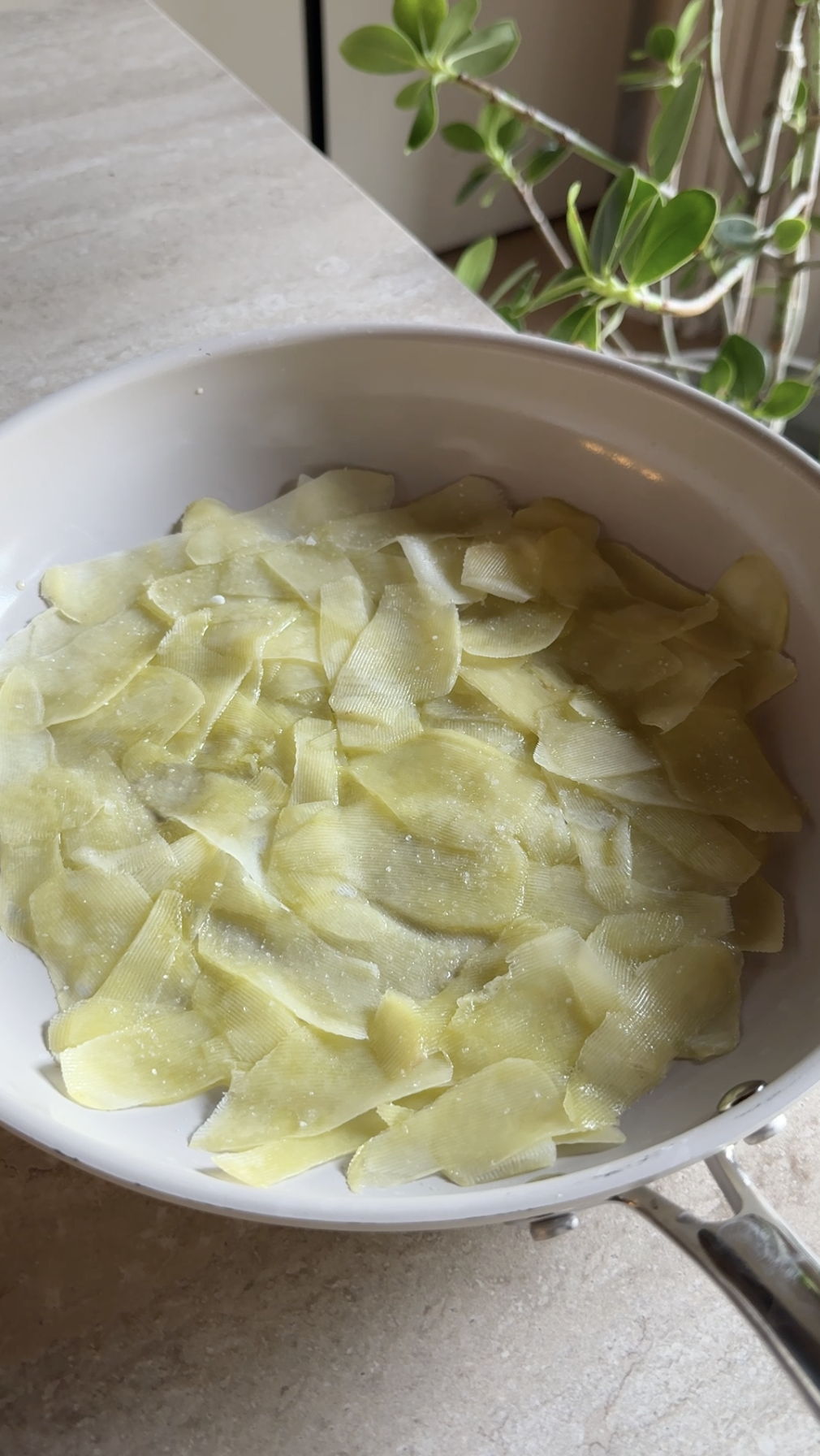 “Frittata” morbida di patate ricetta step 3