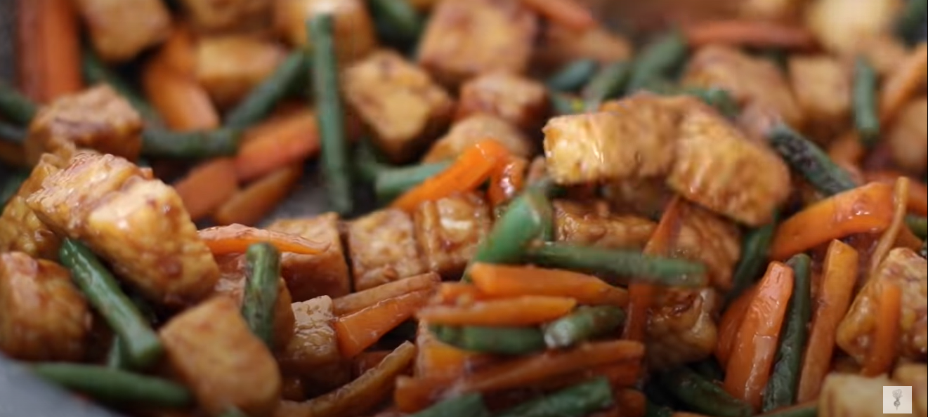 Tempeh alla piastra con salsa agrodolce ricetta step 4