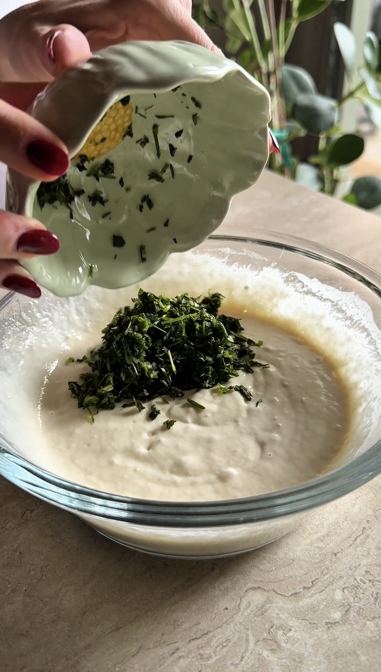 Frittelle alle erbe aromatiche ricetta step 2