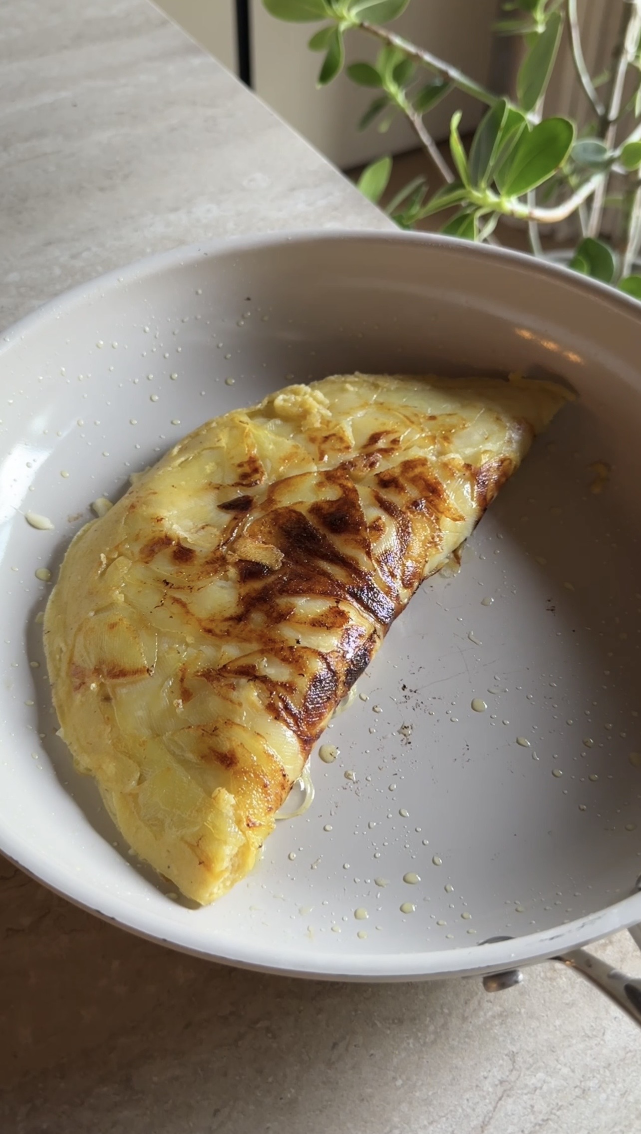 “Frittata” morbida di patate ricetta step 6