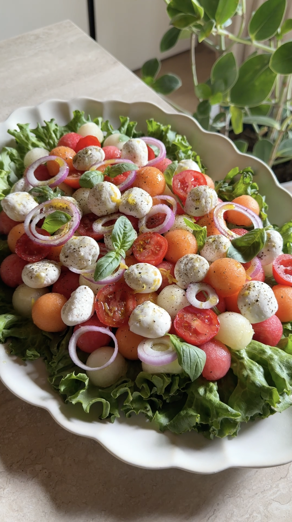 Melon salad ricetta step 6