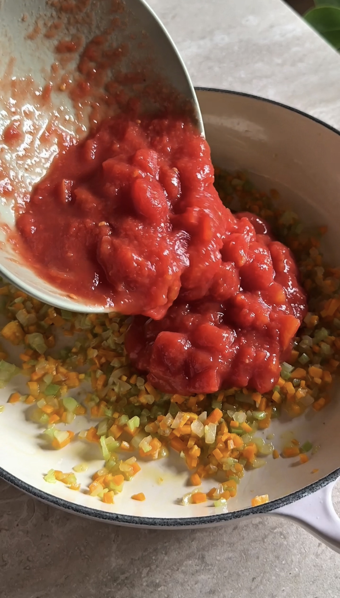 Pastina al pomodoro ricetta step 2