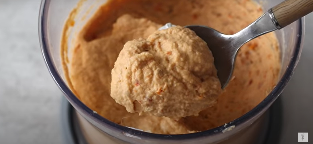 Hummus di pomodori secchi e paprika ricetta step 2