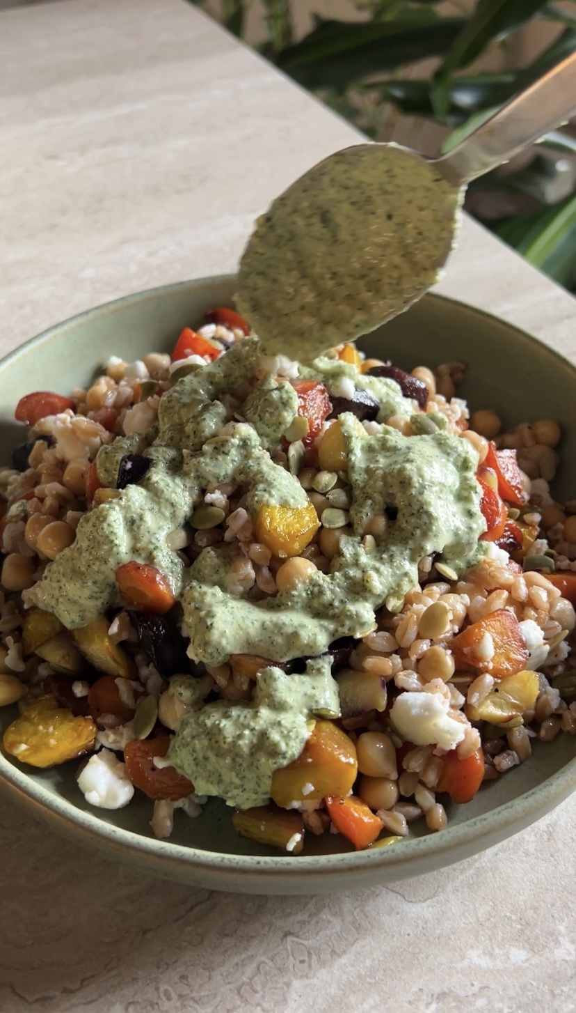 Insalata di farro e carote colorate ricetta step 4