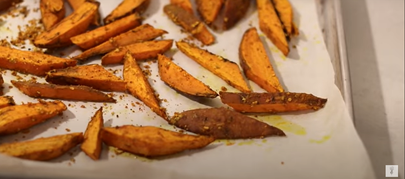 Patate dolci alla curcuma ricetta step 2
