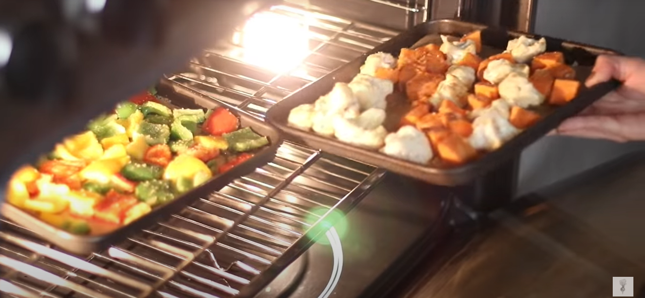 Spiedini di tempeh e verdure al forno ricetta step 2