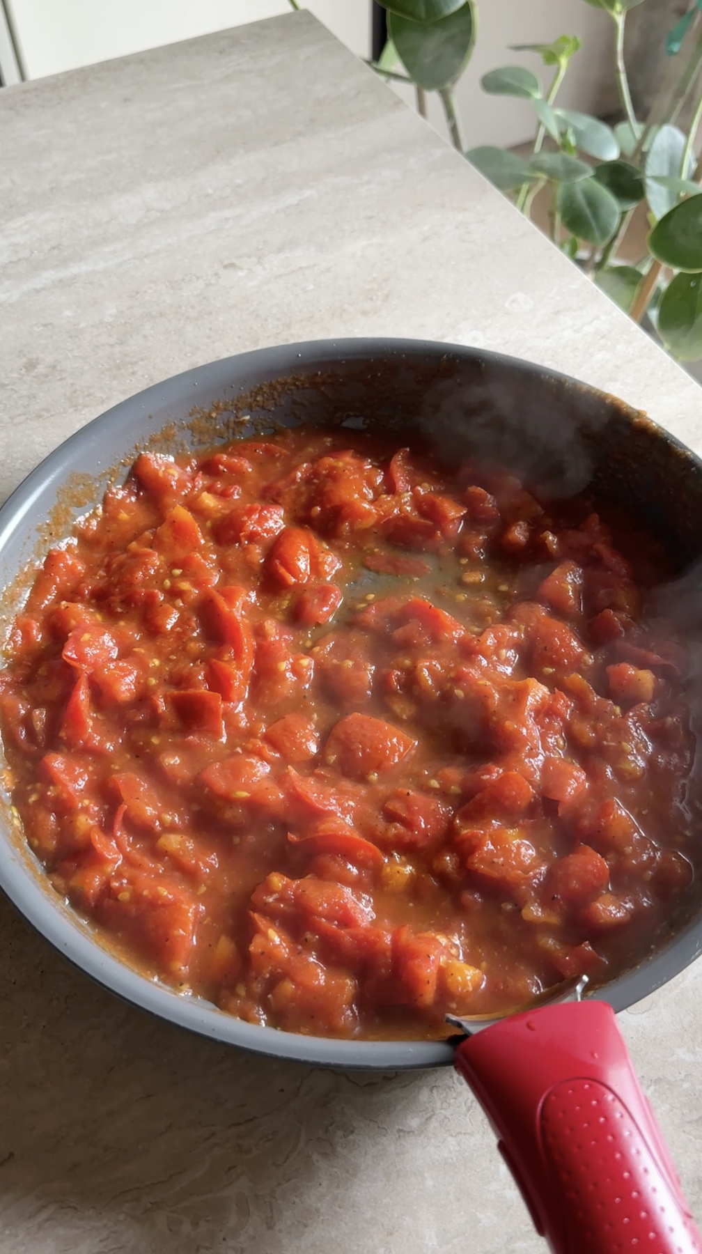Crema di melanzane e pomodori ricetta step 4