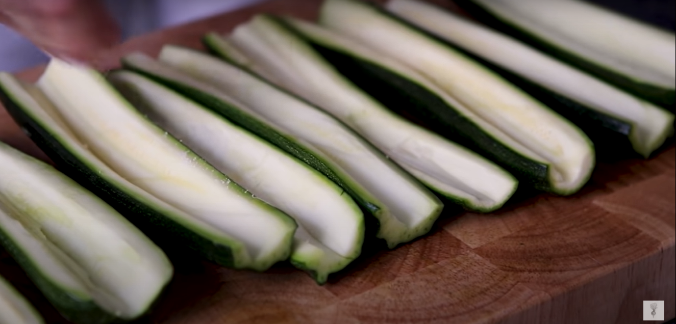 Zucchine ripiene ricetta step 1