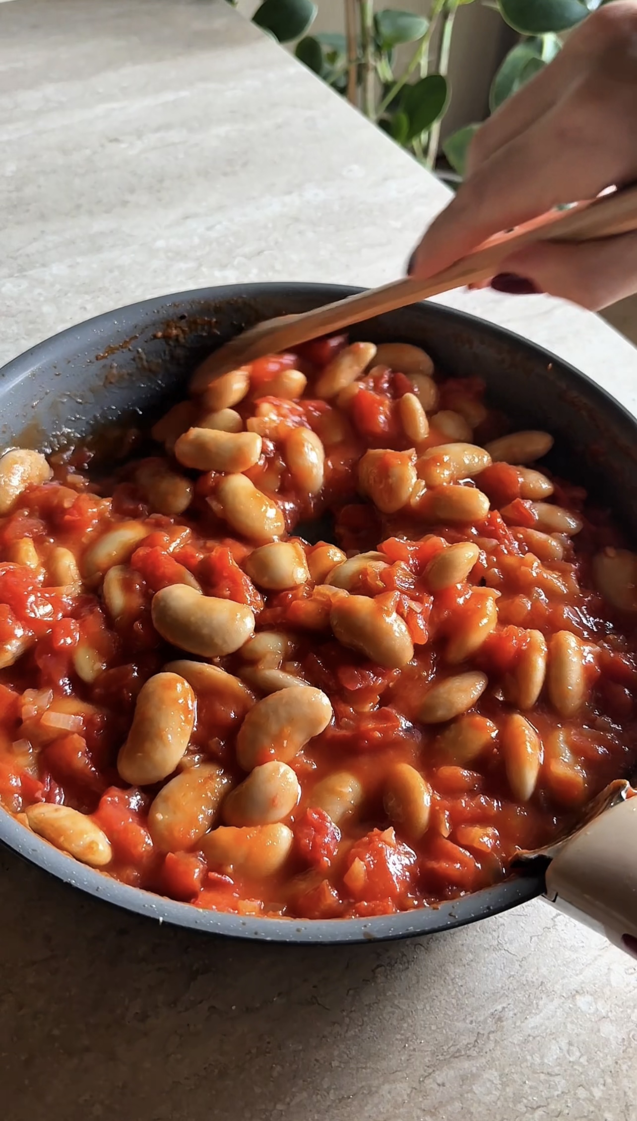Butter beans al pomodoro ricetta step 3
