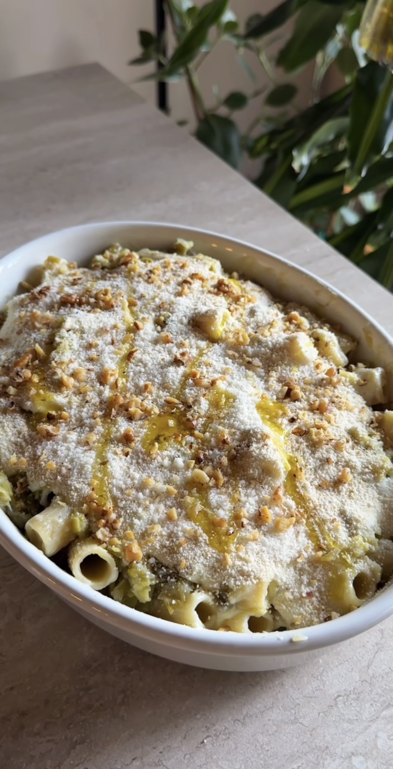Pasta al forno con i porri ricetta step 4