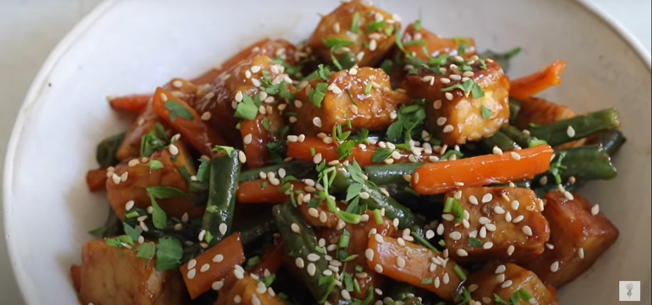 Tempeh alla piastra con salsa agrodolce ricetta step 5