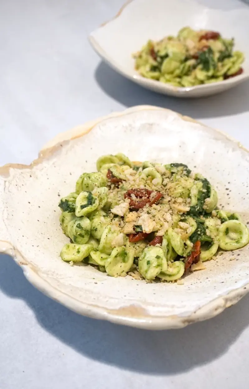 Orecchiette con le cime di rapa ricetta