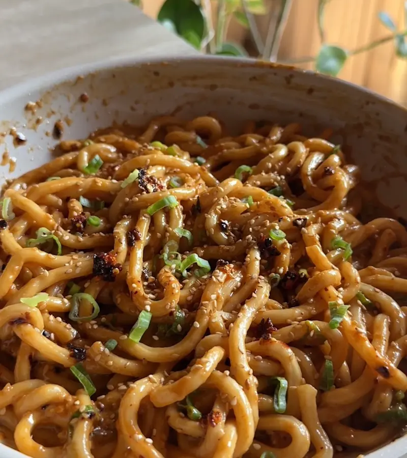 Noodles alle arachidi ricetta