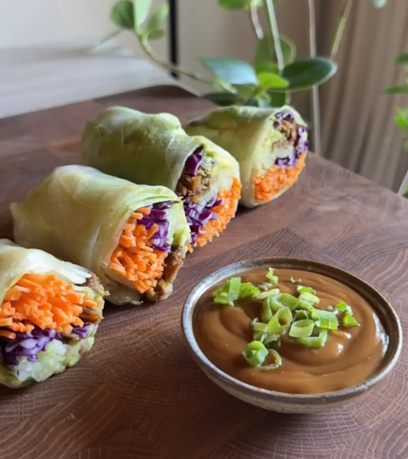 Burrito fresco di verdure ricetta