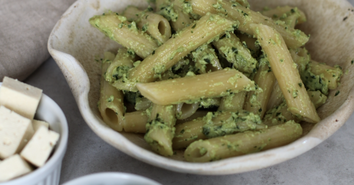 Pesto alla genovese con tofu Ricetta Cucina Botanica