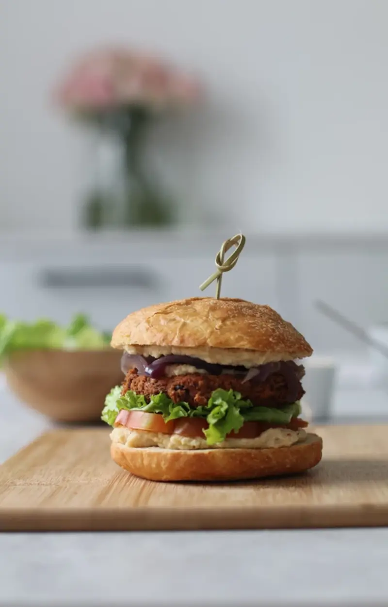 Burger di fagioli rossi ricetta