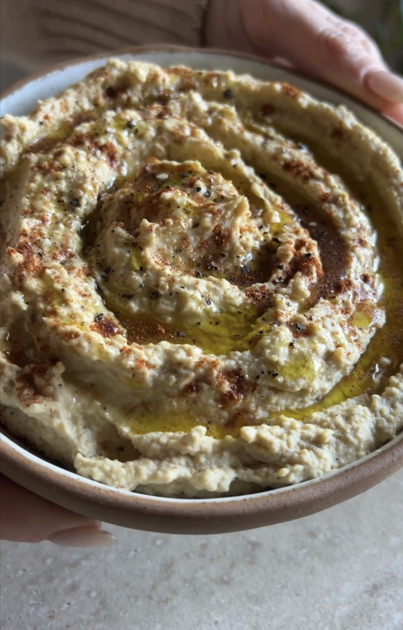 Hummus arrosto ricetta