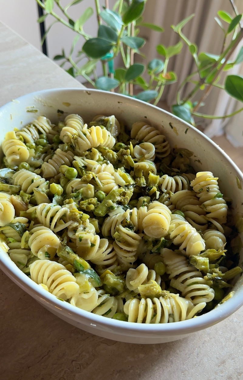Green goddess pasta ricetta