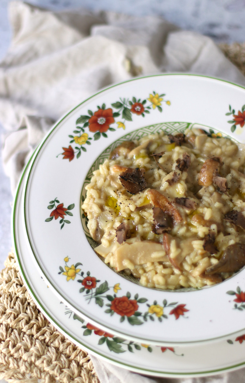 Risotto porcini e tartufo ricetta