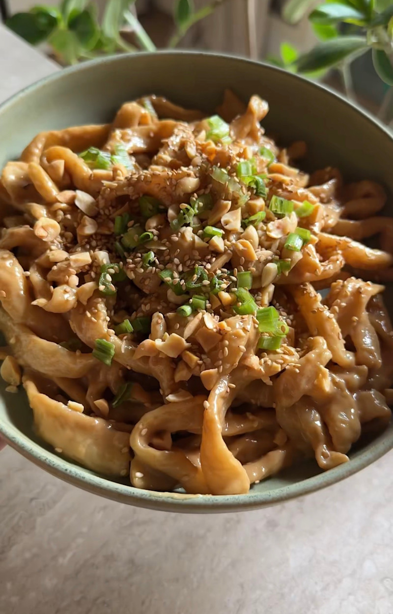 Udon al sesamo ricetta