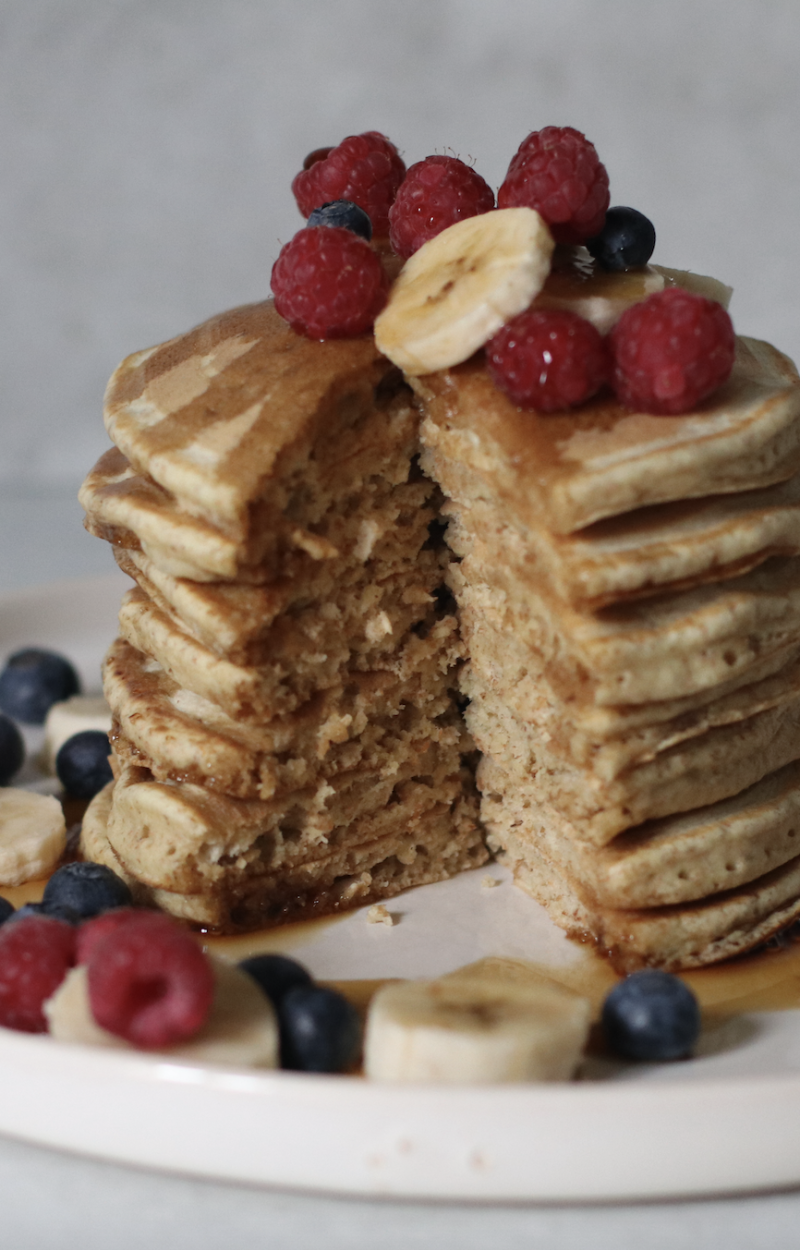 Pancake vegani ricetta