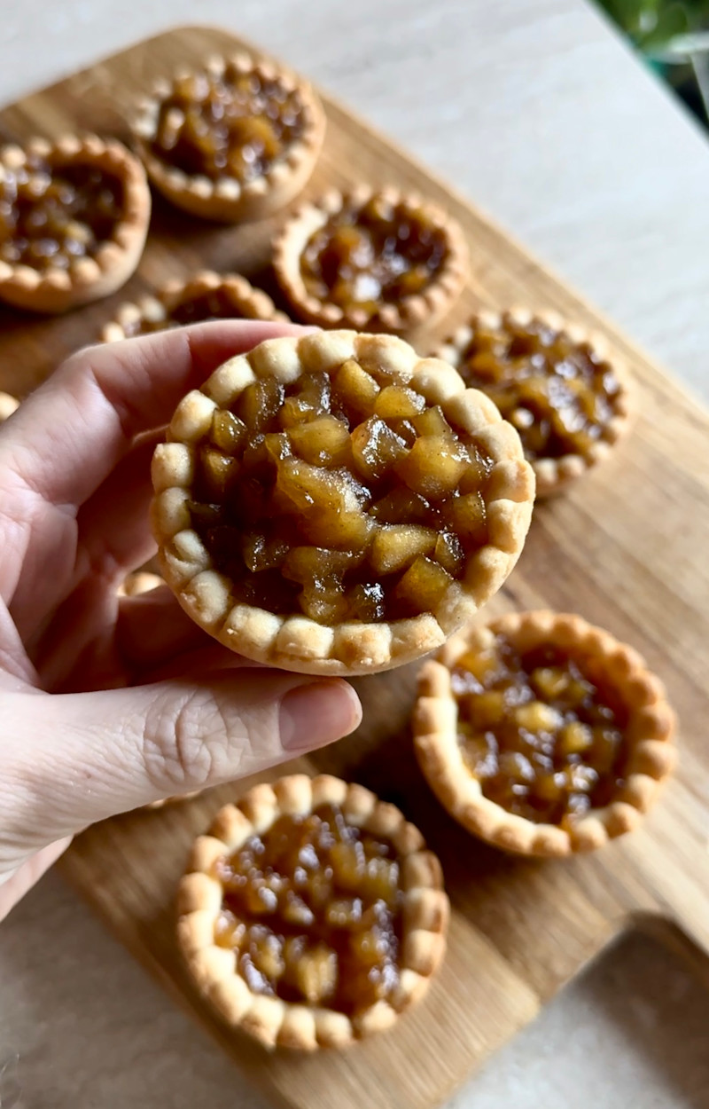 Mini torte di mele ricetta