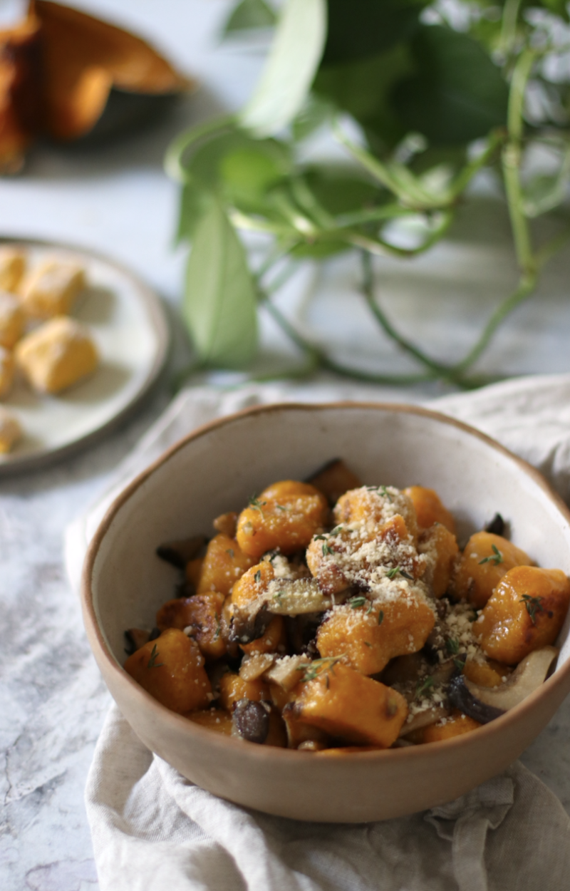 Gnocchi vegan alla zucca ricetta