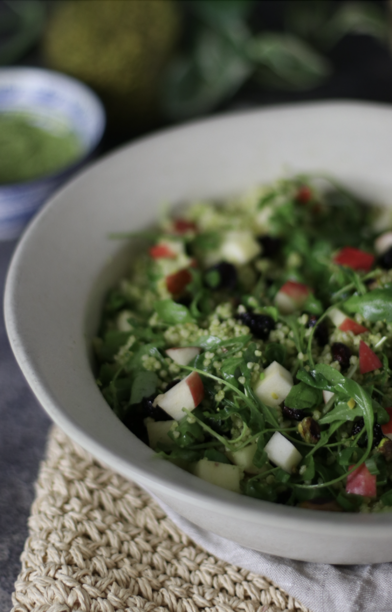 Insalata di cous cous e rucola ricetta