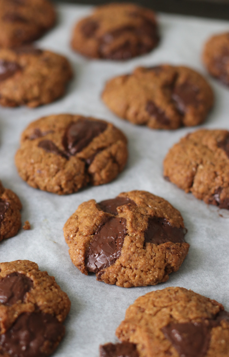 Cookies americani vegani ricetta