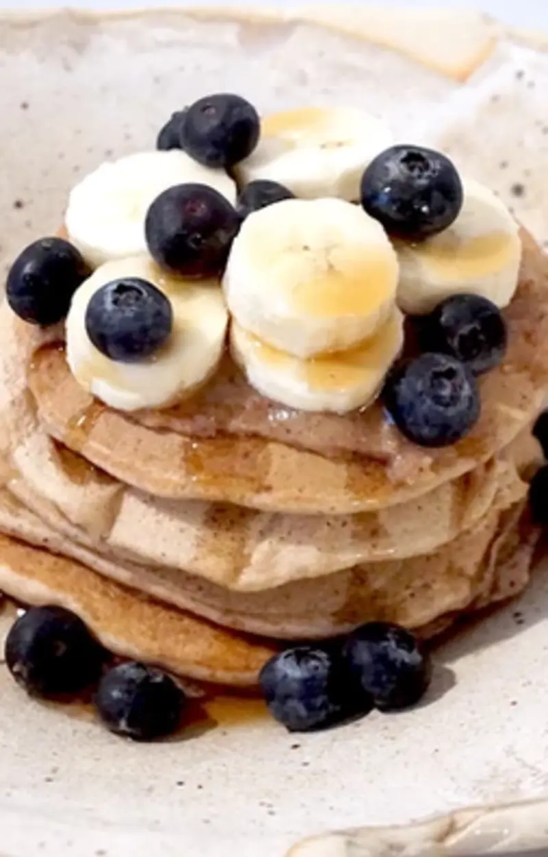 Pancake vegani e integrali ricetta