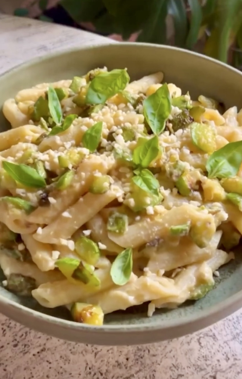 Pasta ceci e zucchine ricetta